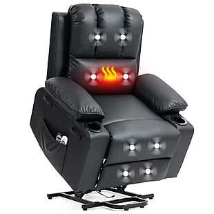 Power-Lift Heated Massage Recliner $290