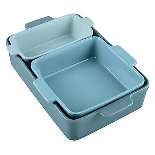 3pc Ceramic Bakeware Set $31