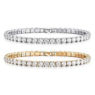 2 Tennis Bracelets $17