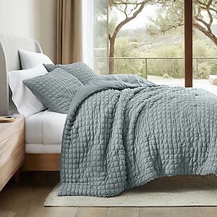72% Off Textured Comforter Sets
