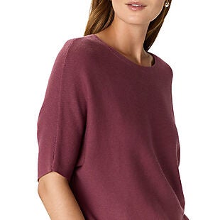Cotton-Cashmere Dolman Sweater $39