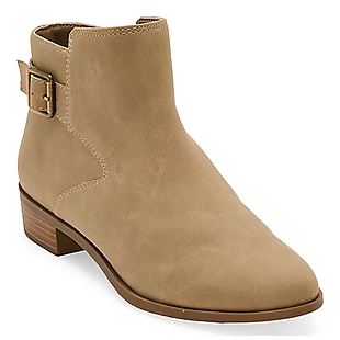 Ryder Stacked Heel Booties $13