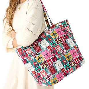 Vera Bradley Grand Carry-On Tote $30