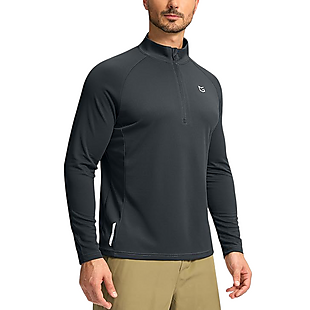 Athletic Quarter-Zip Pullovers $14