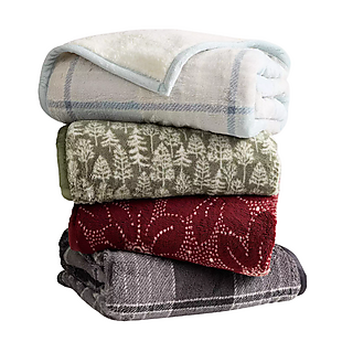 50% Off Cuddl Duds Sherpa Throws