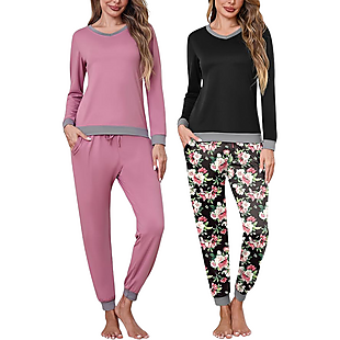 2pk Pajama Sets with Pockets $20