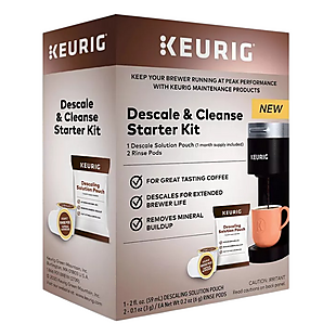 Keurig Descale & Cleanse Starter Kit $6