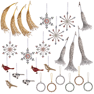 Martha Stewart 26pc Tree Decor Kit $25