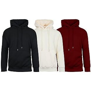 3pk Sherpa-Lined Hoodies $32