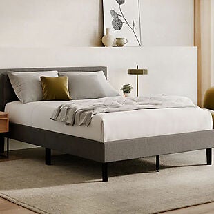 60% Off Mattress, Frame, and Bedding Set