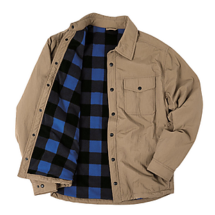 32 Degrees Fleece-Lined Shirt Jacket $25