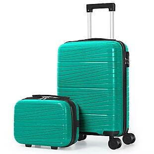2pc Hardsider Luggage Sets under $28