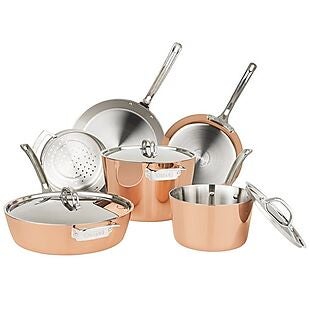 65% Off 9pc Viking Copper Cookware Set