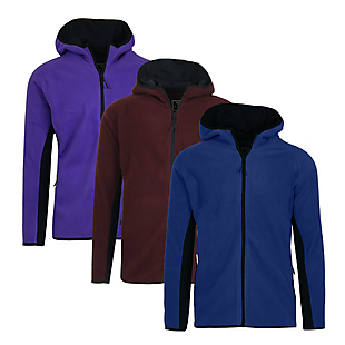 3pk Men's Polar Fleece Hoodies $27