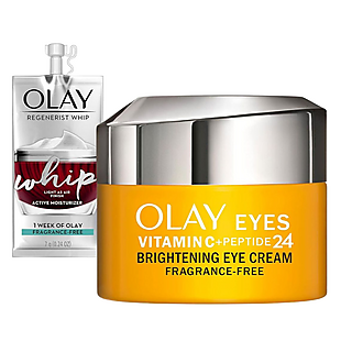 Olay Eye Cream & Moisturizer $20