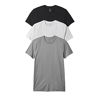 Gap Factory 3pk Crewneck Tees $18