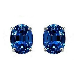 2ct Tanzanite Sterling Silver Studs $11!