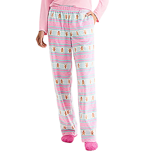 Fleece Pajama Pants and Socks Set $10