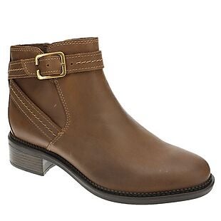 Clarks Maye Leather Boots $40