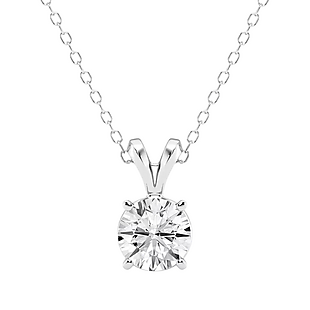1/2ct Lab-Grown Diamond Pendant $129