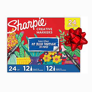 24ct Sharpie Creative Marker Gift Set $28