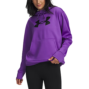 UA Women's Big Logo Hoodie $25
