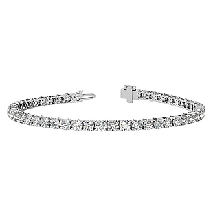 3 6ct Moissanite Tennis Bracelets $88
