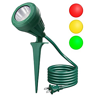 Waterproof LED Holiday Spotlight $12