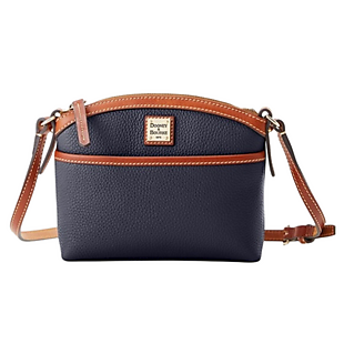 Dooney Pebble Leather Domed Crossbody $59