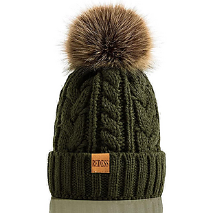 Fleece-Lined Winter Hat $8 in 30 Colors