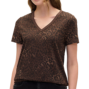Gap Print V-Neck $12 + Free Shipping