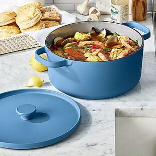 6qt Enameled Cast Iron Dutch Oven $36
