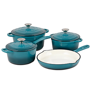 7pc Cast Iron Cookware Set $131