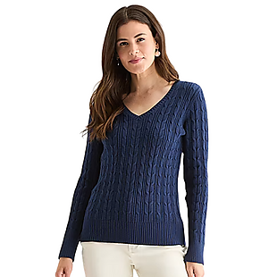 Cable Knit Sweater in 18 Colors $11
