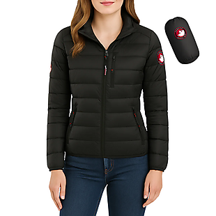 Canada Weather Packable Jacket $29