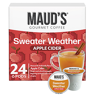 24ct Maud's Apple Cider Pods $10 Shipped