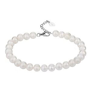 Shell Pearl Bracelet with Extender $12