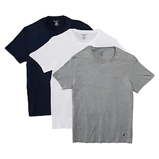 3pk Nautica Crewneck Shirts $16