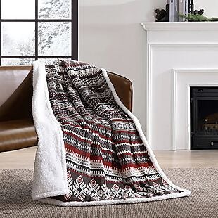 Eddie Bauer Sherpa Blankets from $16