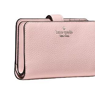 Kate Spade Leather Bifold Wallet $44