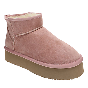 Corkys Platform Faux-Fur-Lined Boots $25