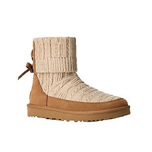 UGG Mini Cabelle Knit Booties $130