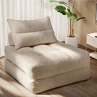 Teddy Fabric Twin Sofa Bed $127