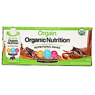 12pk Orgain Nutritional Shakes $19