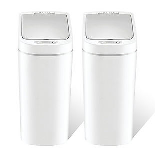 2pk Nine Stars Sensor Trash Cans $28