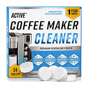 ACTIVE Coffee Maker Cleaning Tablets $15