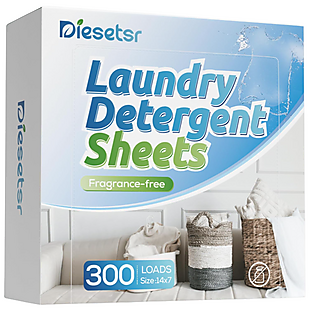 300 Laundry Detergent Sheets $7