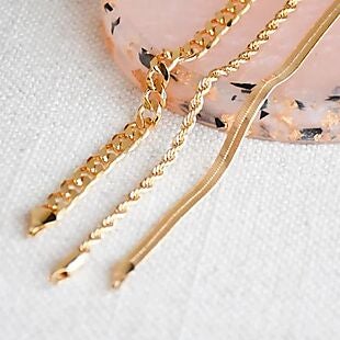 14K Gold-Filled Chains $12 Shipped