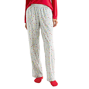 Fleece Pajama Pants and Socks Set $8