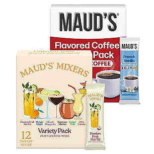 Maud's Instant Mixers, Coffee, & Tea $10